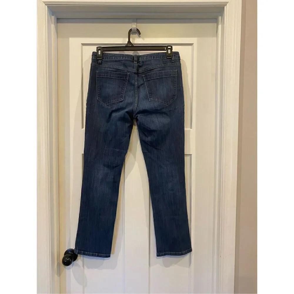 ✅Simply Vera by Vera Wang blue jeans Sz 10 straight